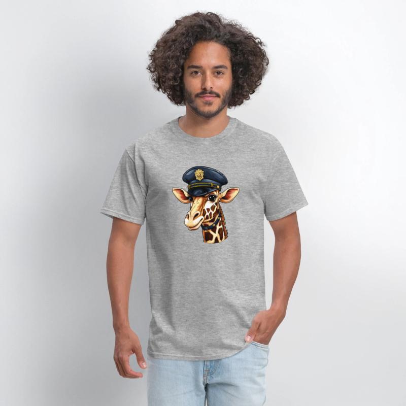 Giraffes policewoman