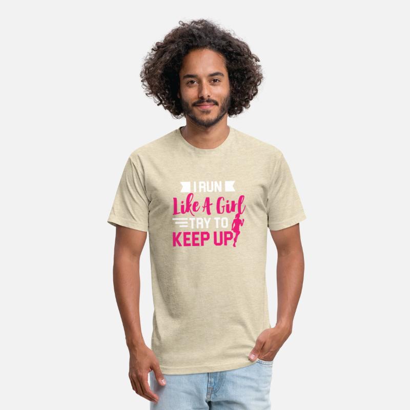 Girls Running Design I Run Like A Girl Try to Keep