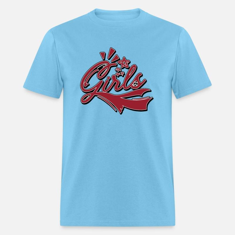 Girls with Swoosh Women’s Graphic Vintage Red Font