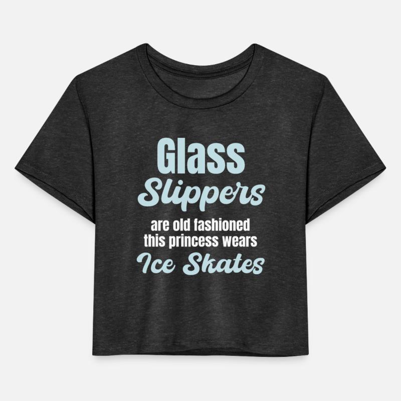 Glass Slippers Are Old Fashioned Iceskating Lover