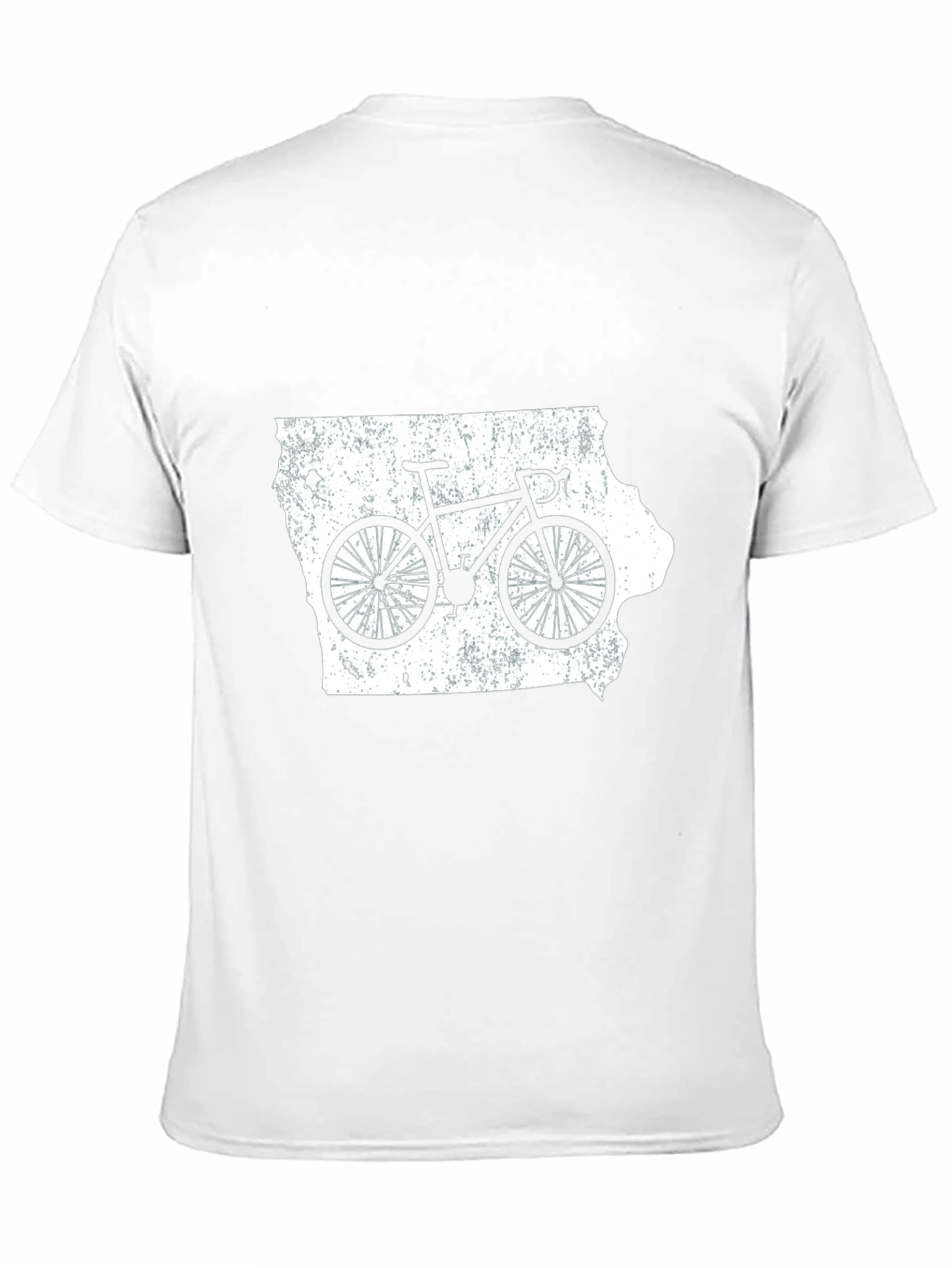 Iowa Cycling Graphic Tee - State Pride Shirt