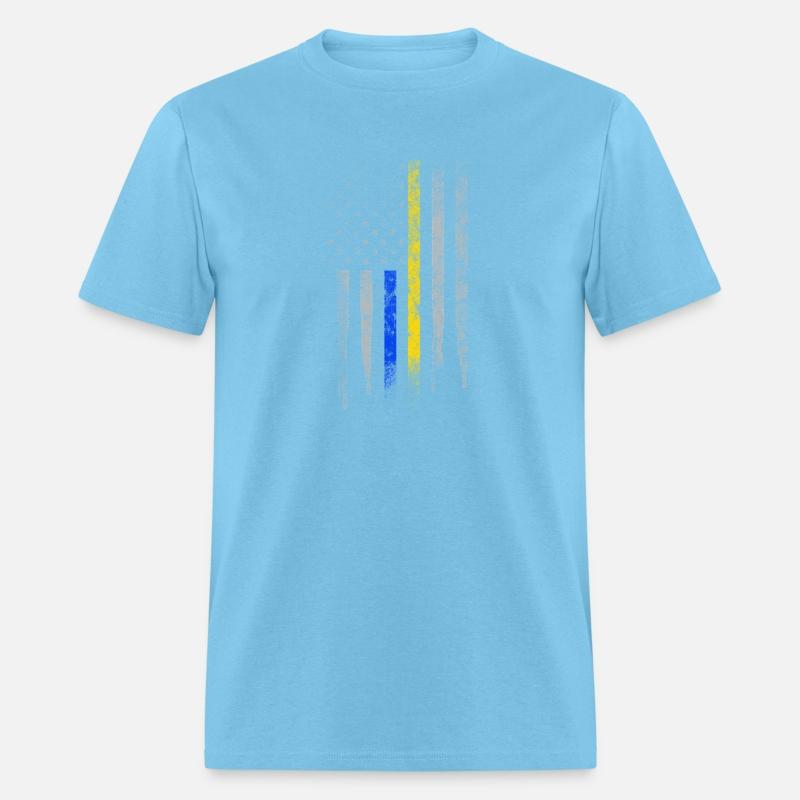 Gold Blue Line 911 Police Dispatcher First