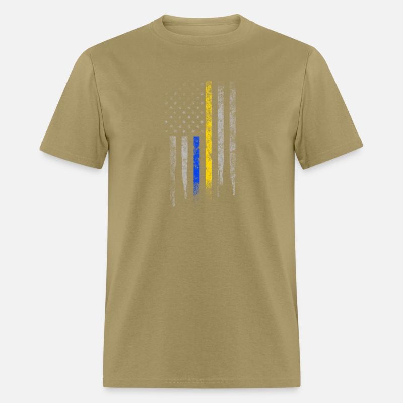 Gold Blue Line 911 Police Dispatcher First