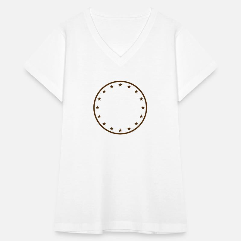 gold circle star frame round ring shield emblem de
