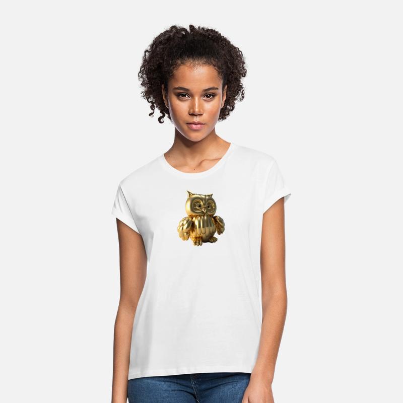 Gold Owl Balloon