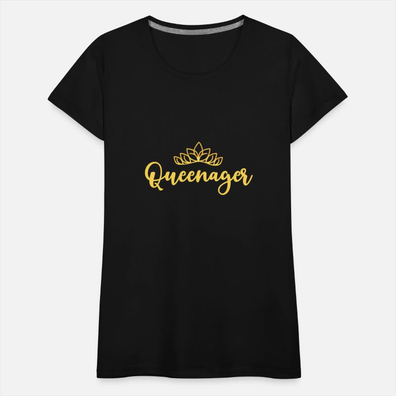 Gold Queenager queen ager, dramatic queen teenager