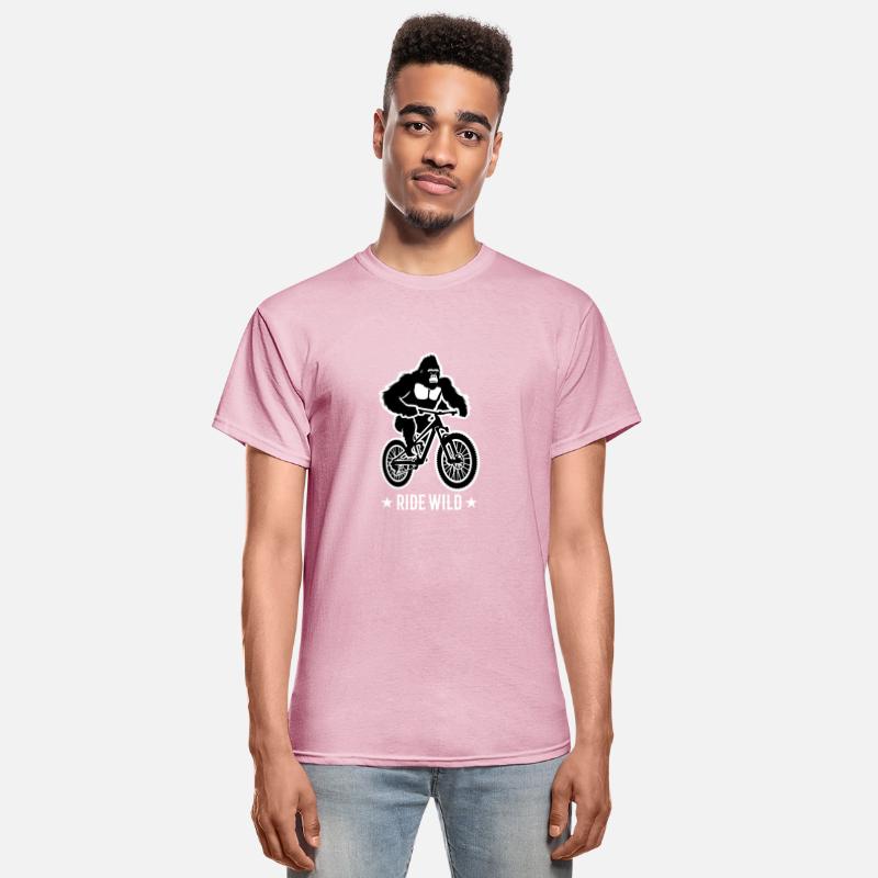 Gorilla Biker Mountain Biker E-Biker Funny Animals