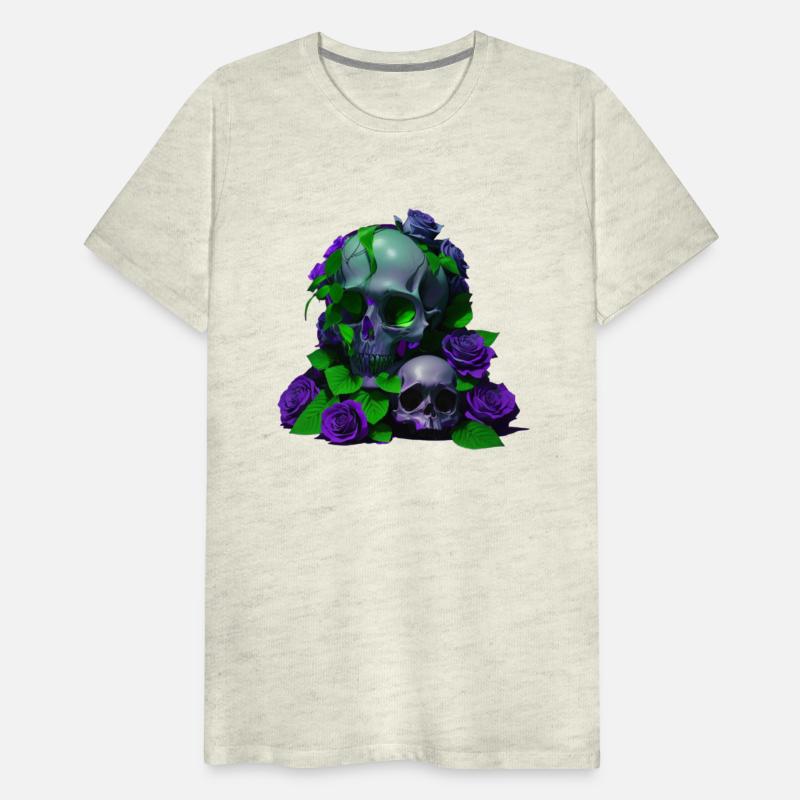 Gothic Elegance Meets Urban Flair: Green and Viole