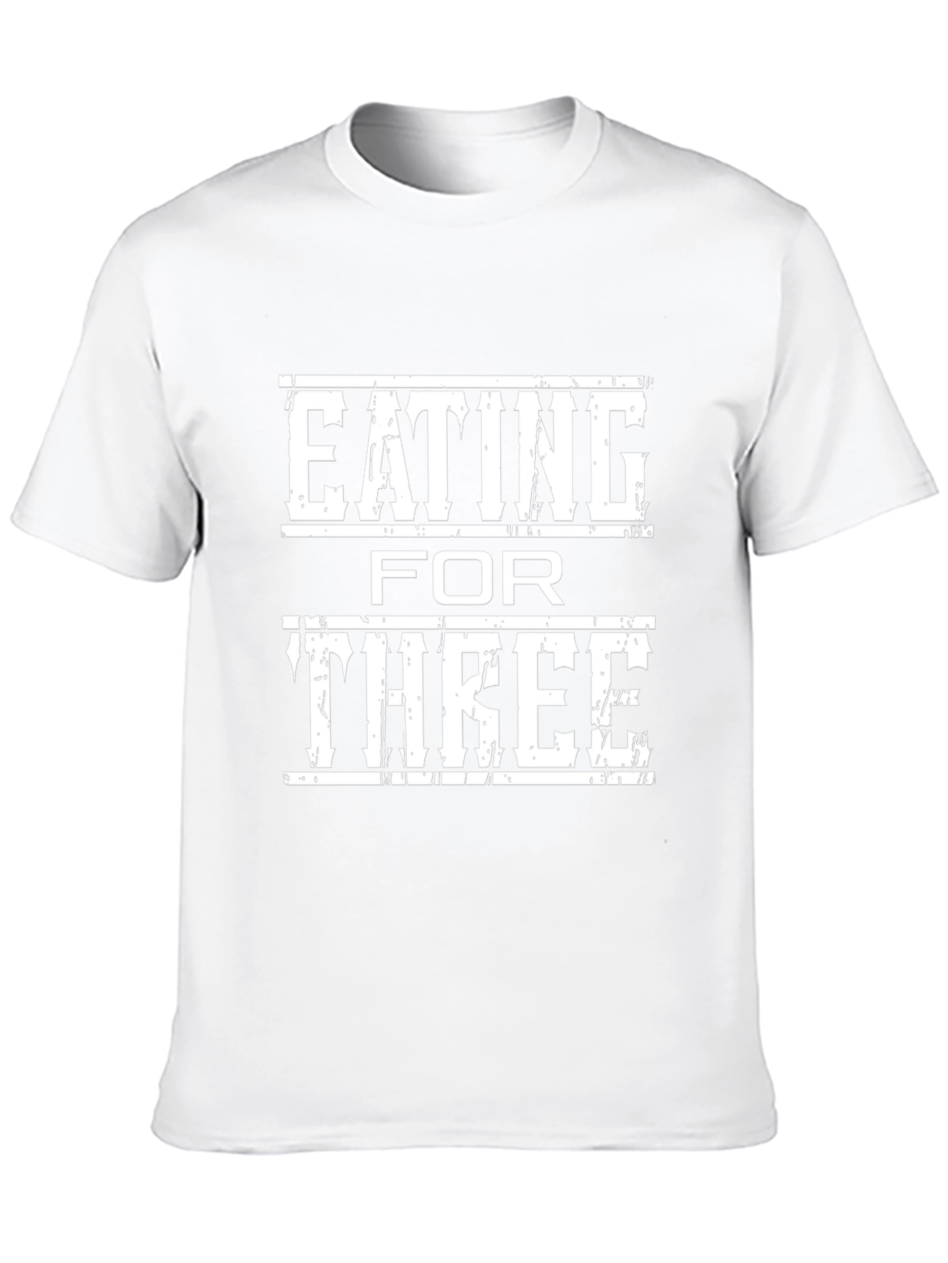 Eating for Three Funny Pregnancy T-Shirt