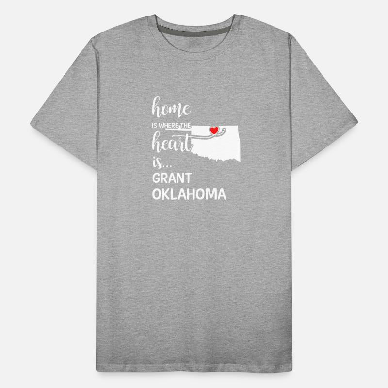 Grant County Oklahoma Is Where My Heart Is Gift