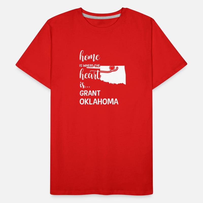 Grant County Oklahoma Is Where My Heart Is Gift