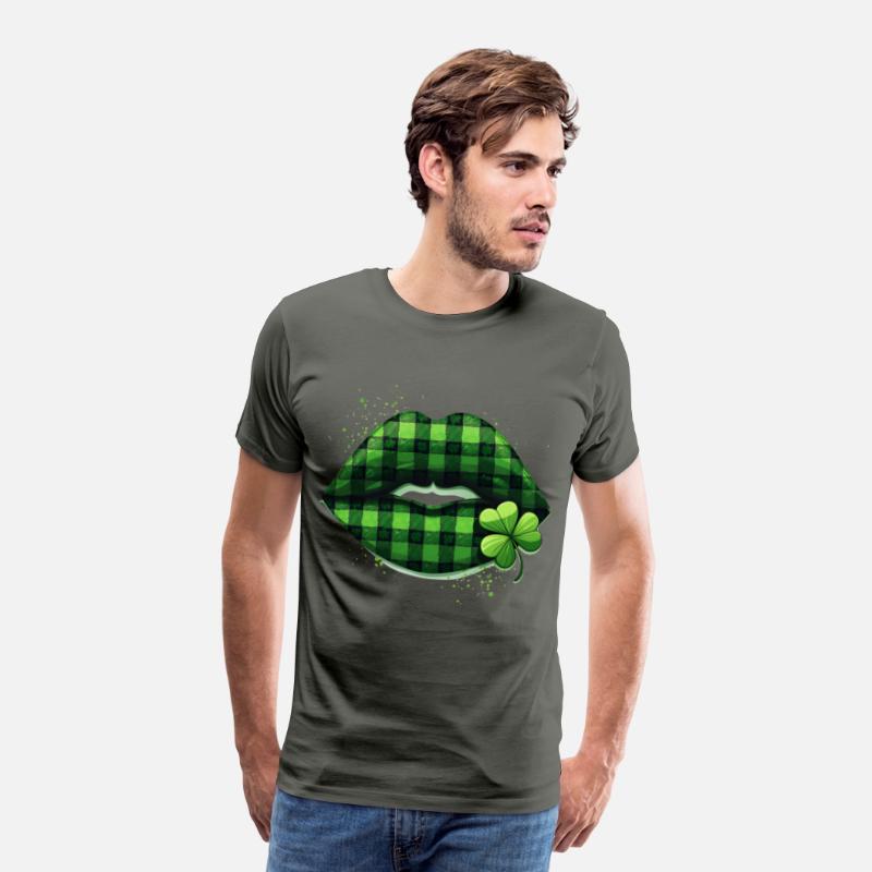 Green Lips St. Patrick's Day Clipart