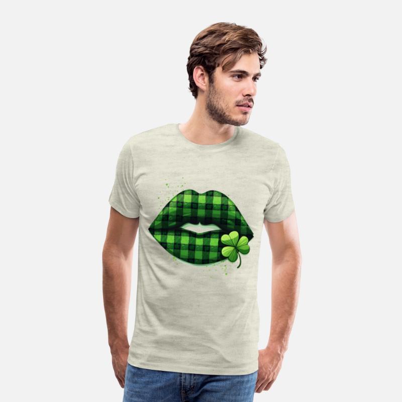 Green Lips St. Patrick's Day Clipart