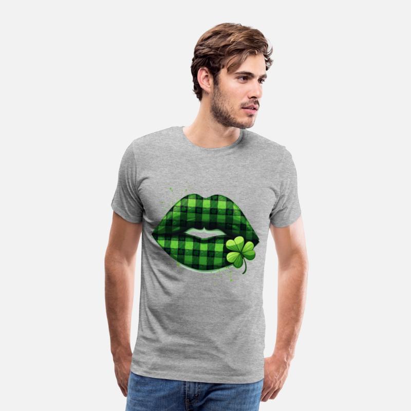 Green Lips St. Patrick's Day Clipart