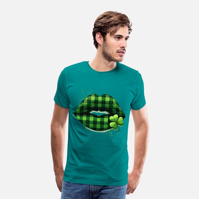 Green Lips St. Patrick's Day Clipart