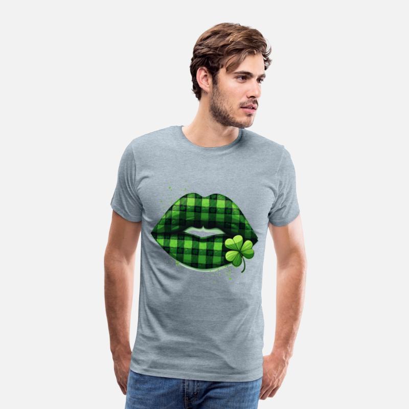 Green Lips St. Patrick's Day Clipart