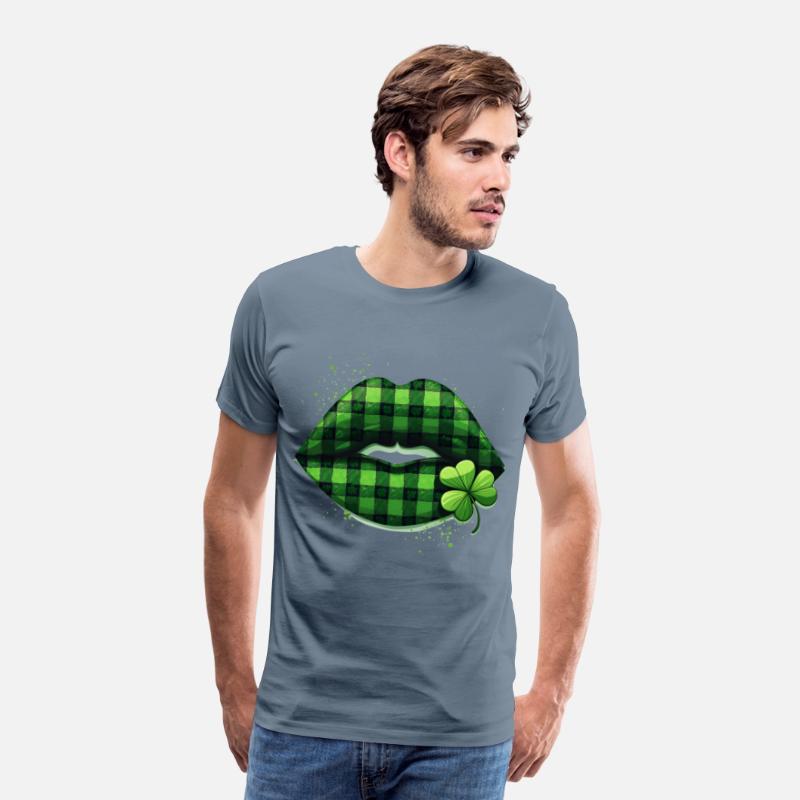 Green Lips St. Patrick's Day Clipart