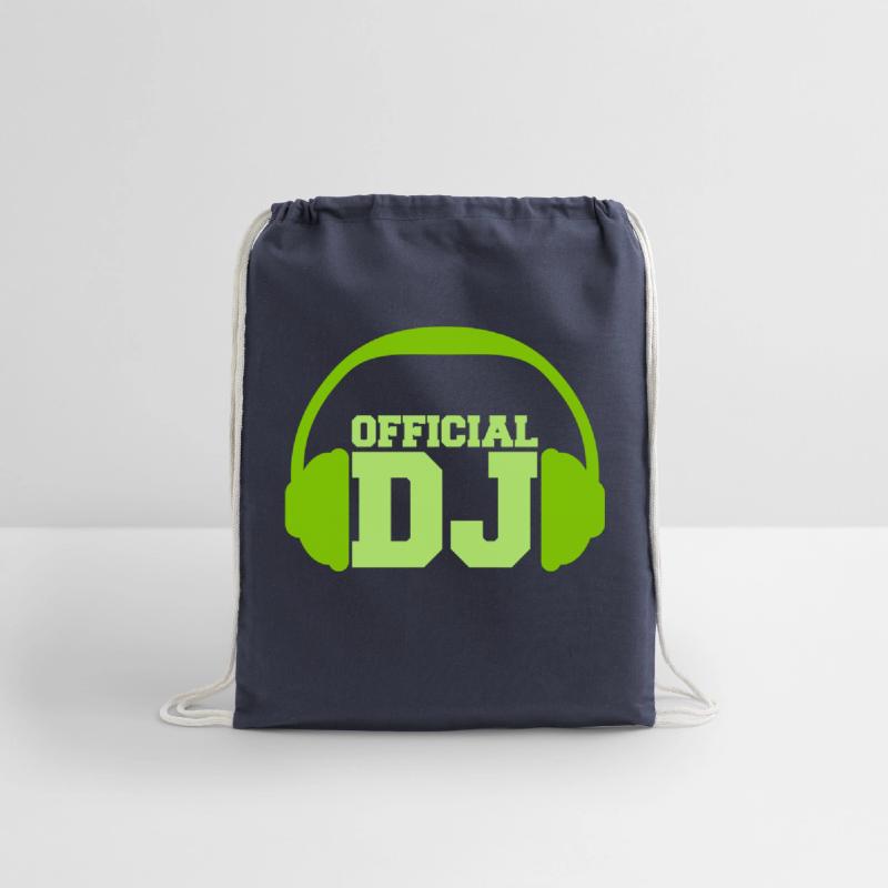 Green Official DJ Headphone Club Disco Music Party