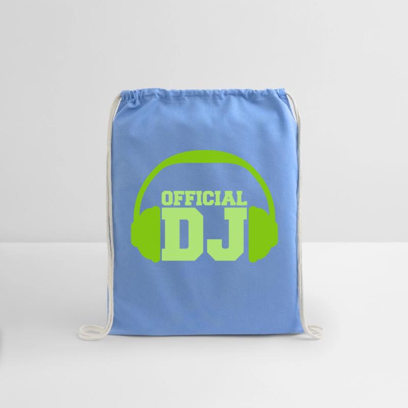 Green Official DJ Headphone Club Disco Music Party