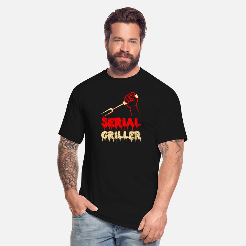 Grill Saying Serial Griller Killer Vintage