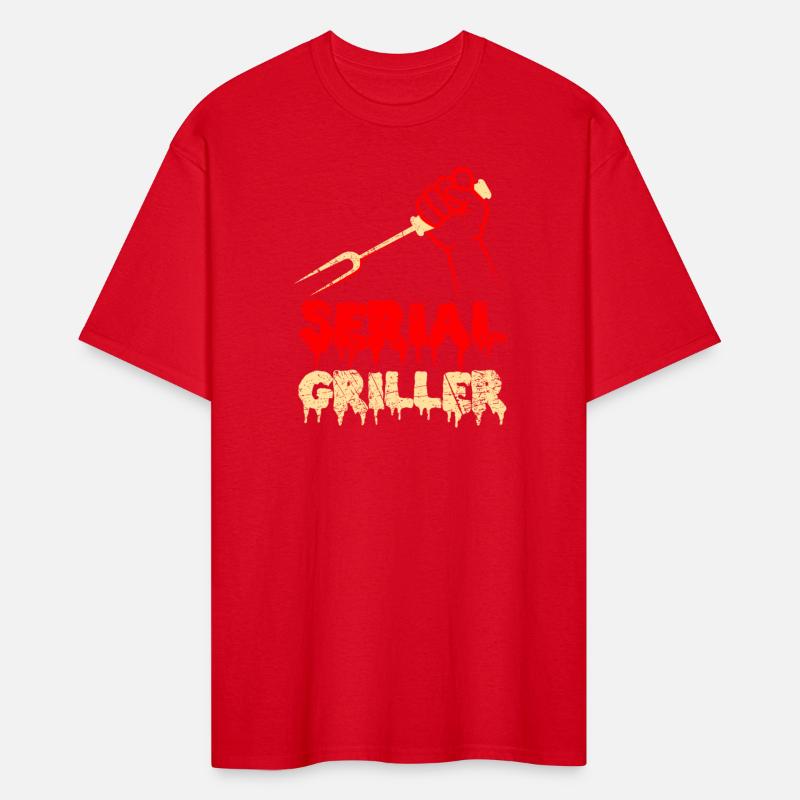 Grill Saying Serial Griller Killer Vintage