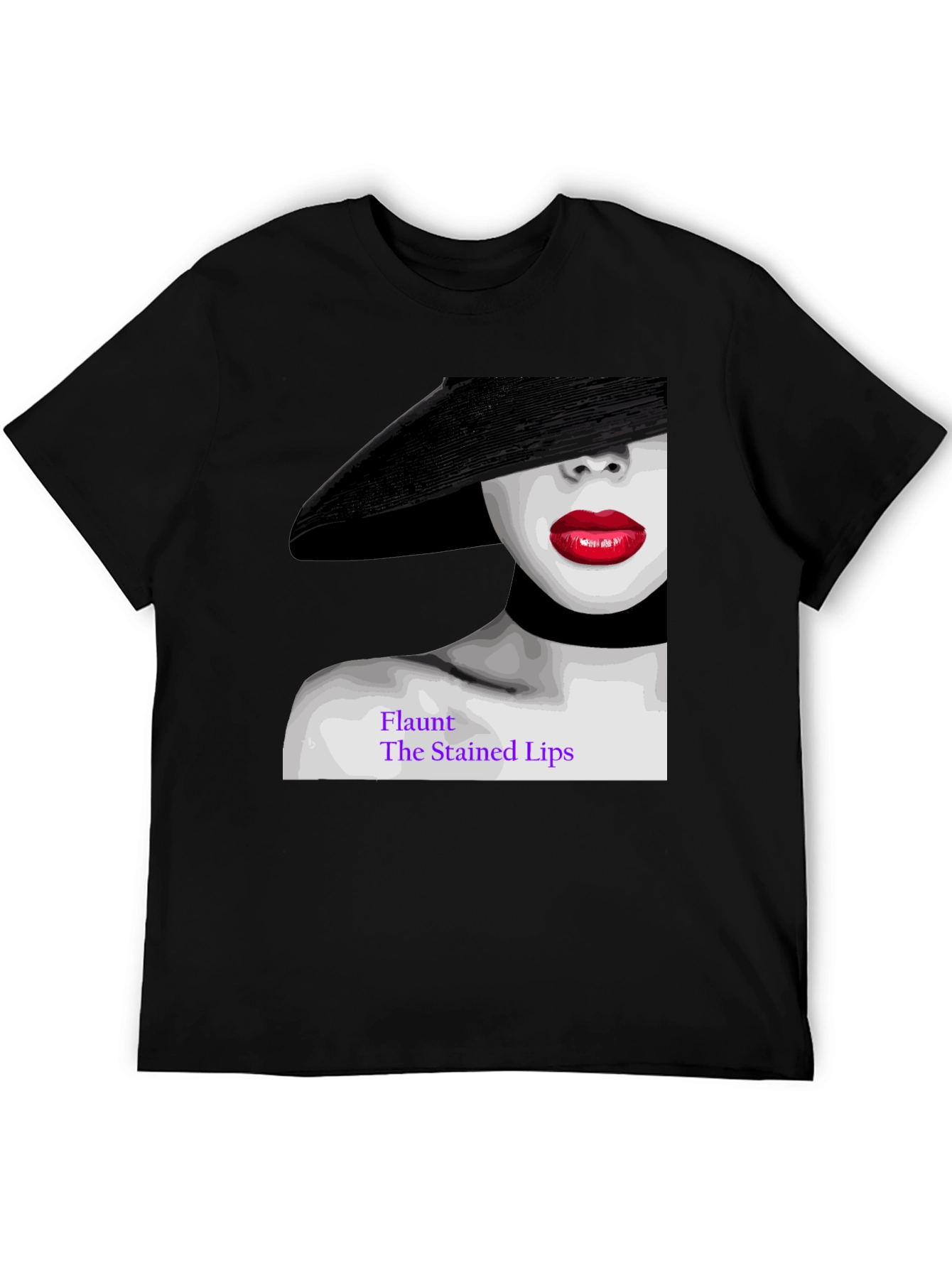 Flaunt The Stained Lips Graphic Tee
