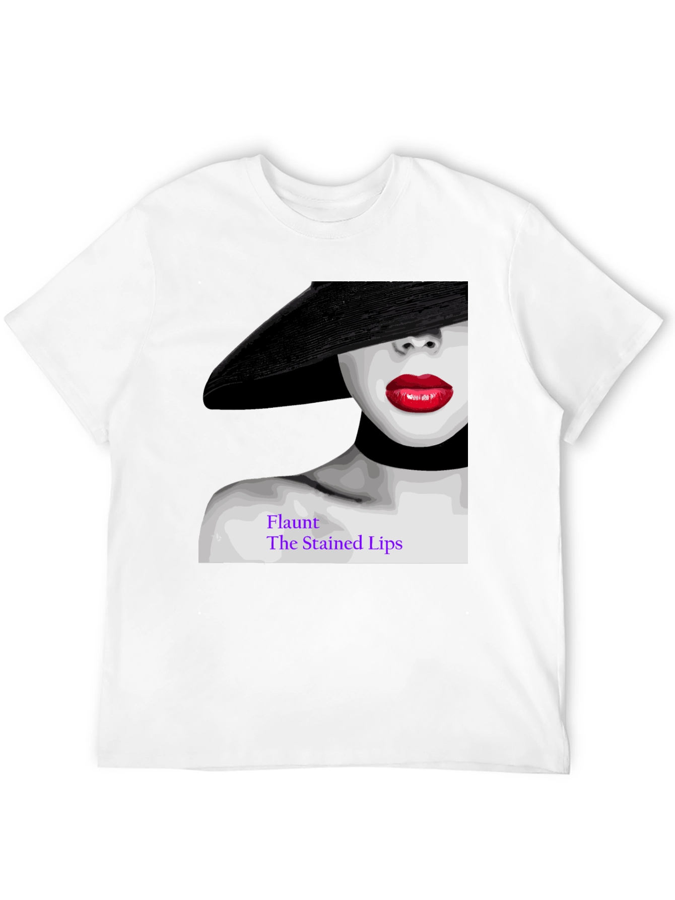 Flaunt The Stained Lips Graphic Tee