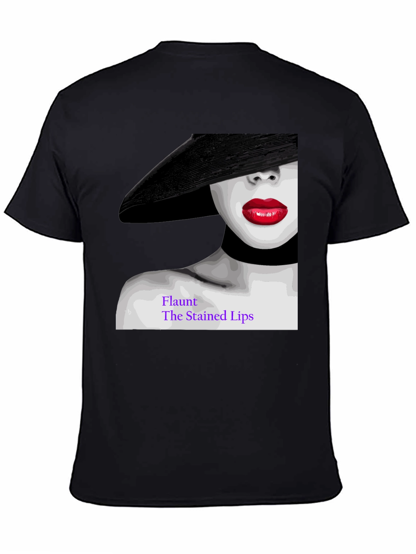 Flaunt The Stained Lips Graphic Tee