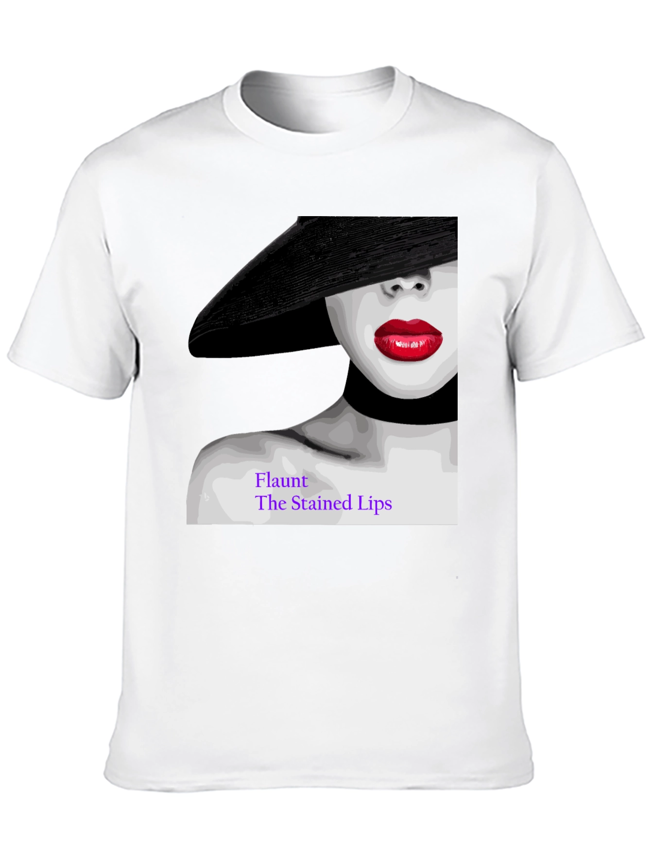 Flaunt The Stained Lips Graphic Tee