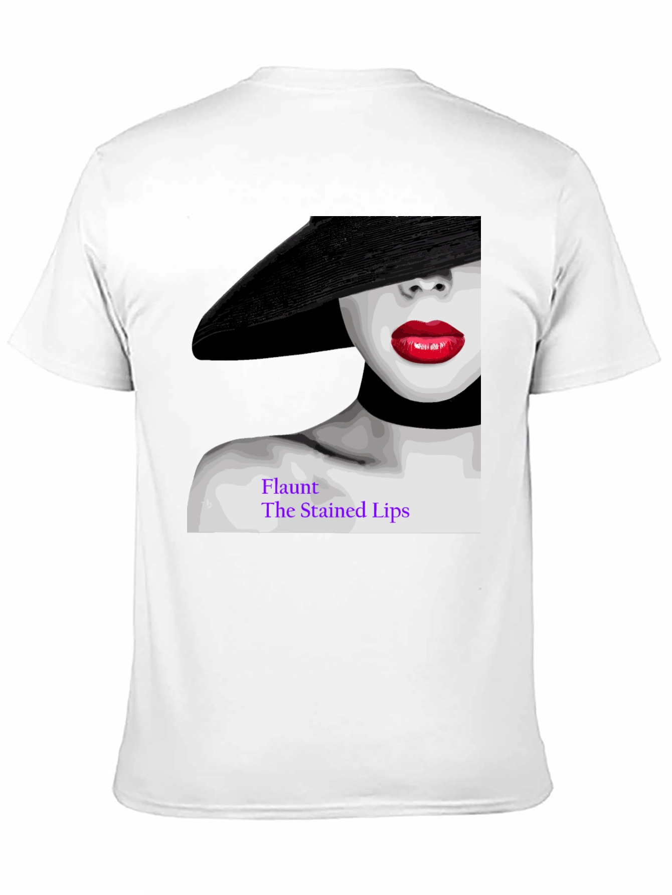 Flaunt The Stained Lips Graphic Tee