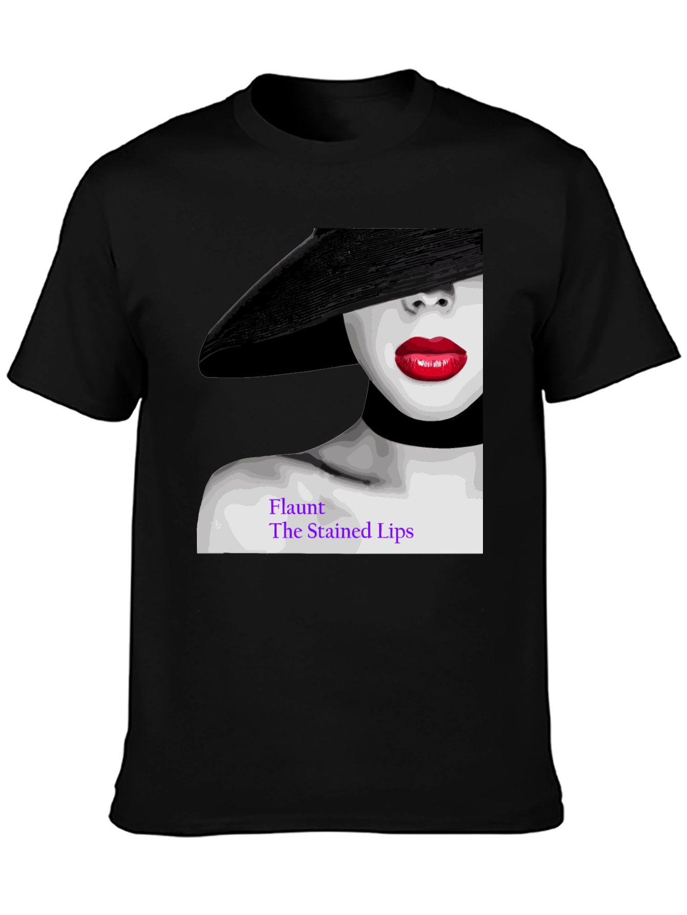 Flaunt The Stained Lips Graphic Tee
