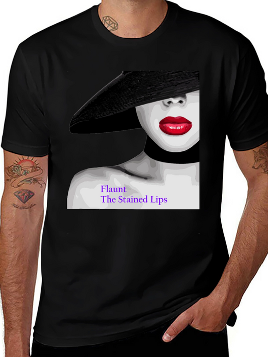 Flaunt The Stained Lips Graphic Tee