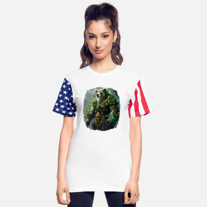 Guardian Bear Wielding Nature Magic Power