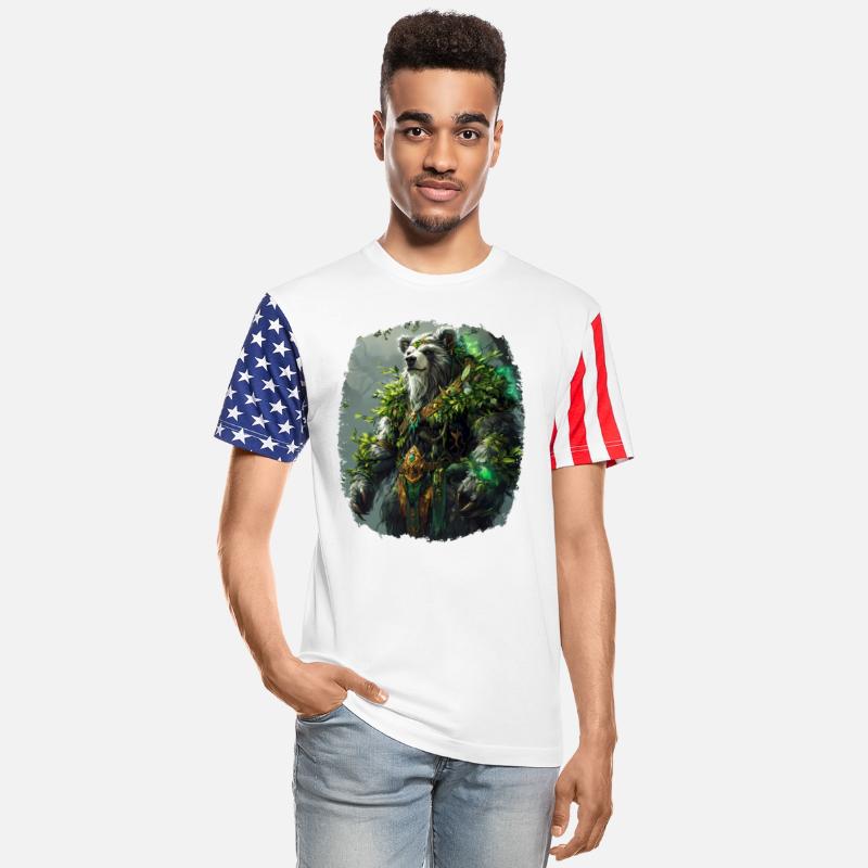 Guardian Bear Wielding Nature Magic Power