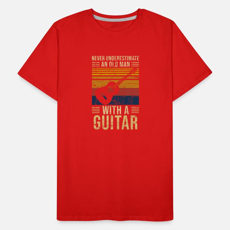 Guitar Underestimate Old Man