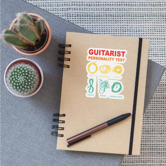 GUITARIST PERSONALITY TEST HEALTHY TWISTED UPTIGHT