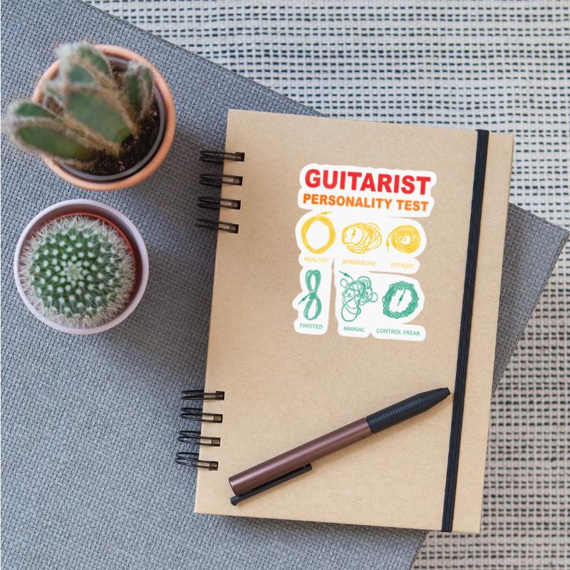 GUITARIST PERSONALITY TEST HEALTHY TWISTED UPTIGHT