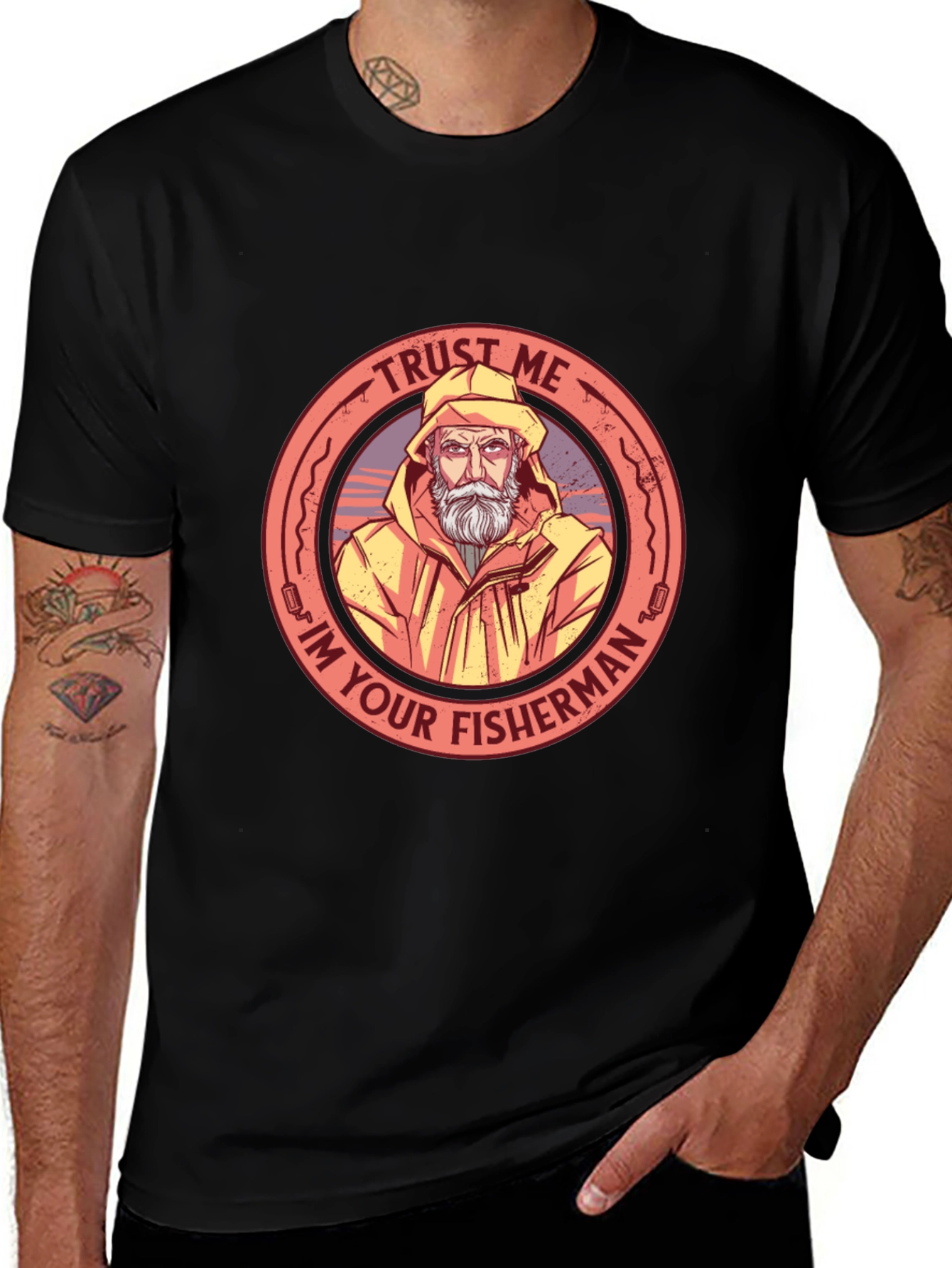 Trust Me Im Your Fisherman Graphic T-Shirt