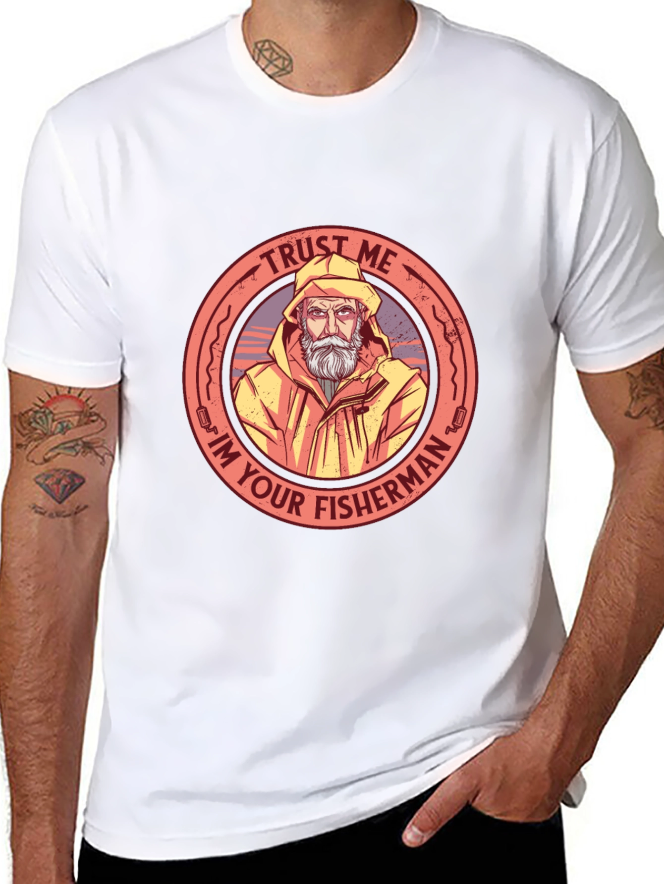 Trust Me Im Your Fisherman Graphic T-Shirt