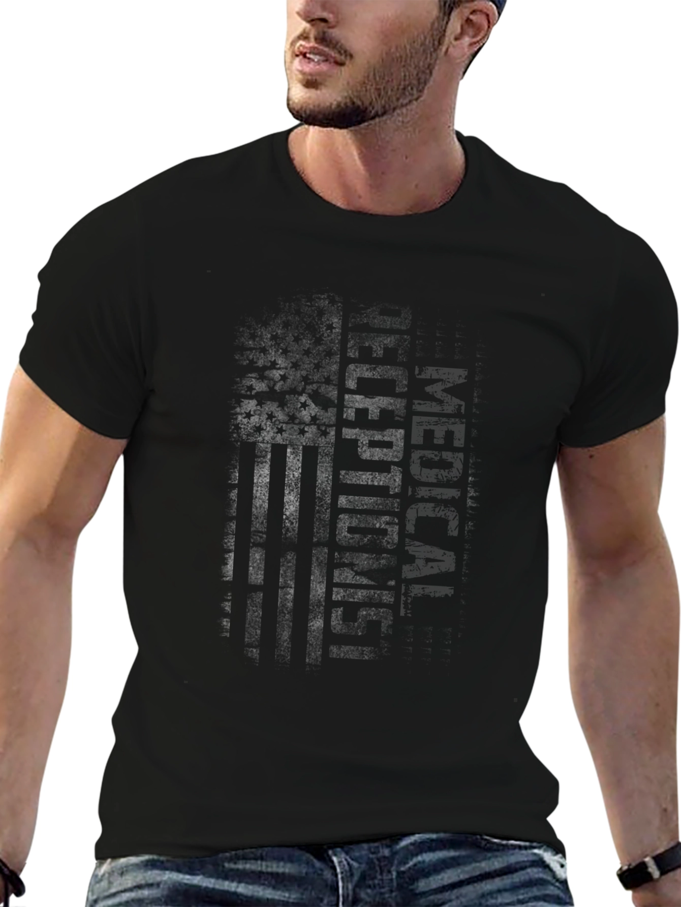 Medical Lift Team USA Flag T-Shirt