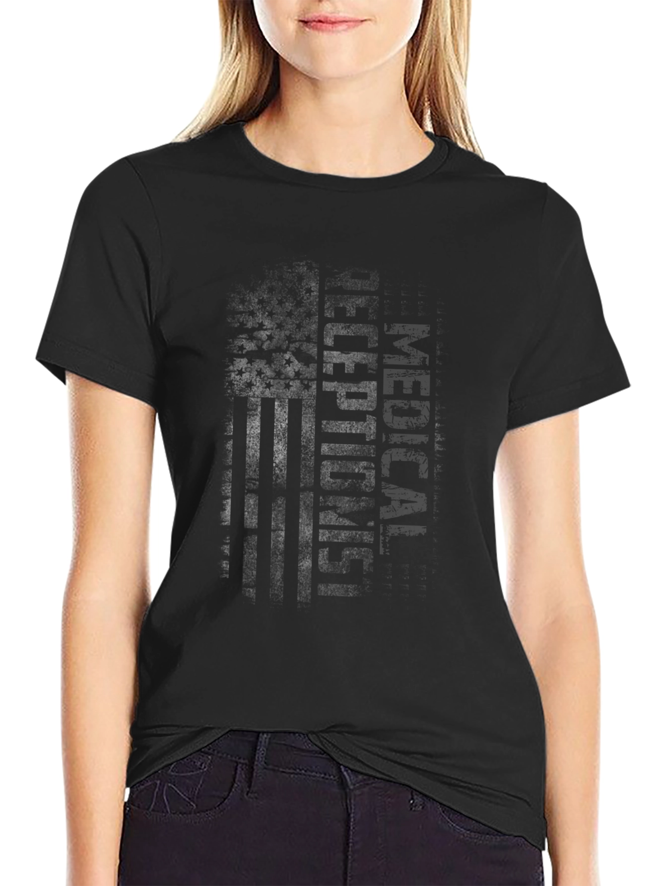 Medical Lift Team USA Flag T-Shirt