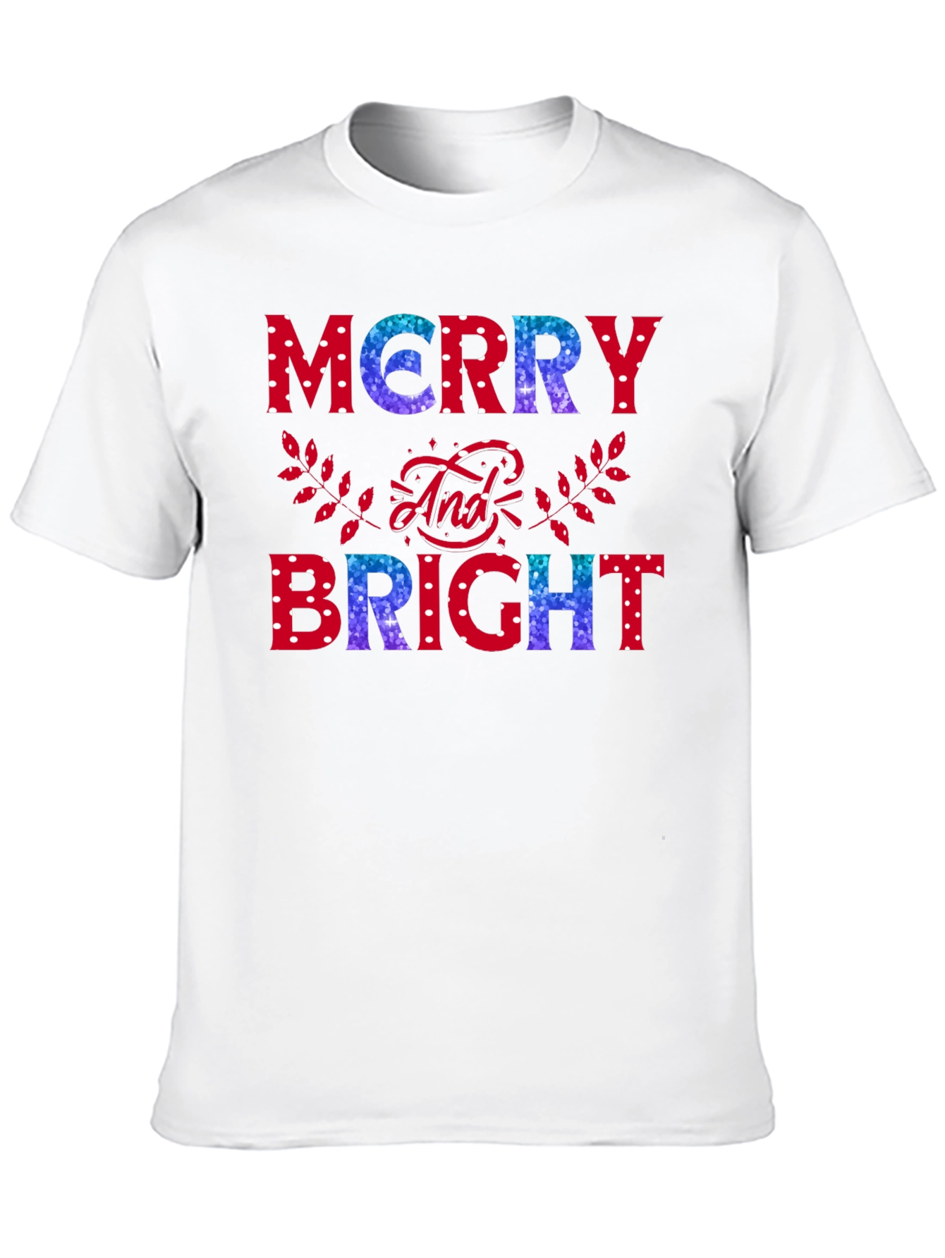 Merry and Bright Holiday T-Shirt