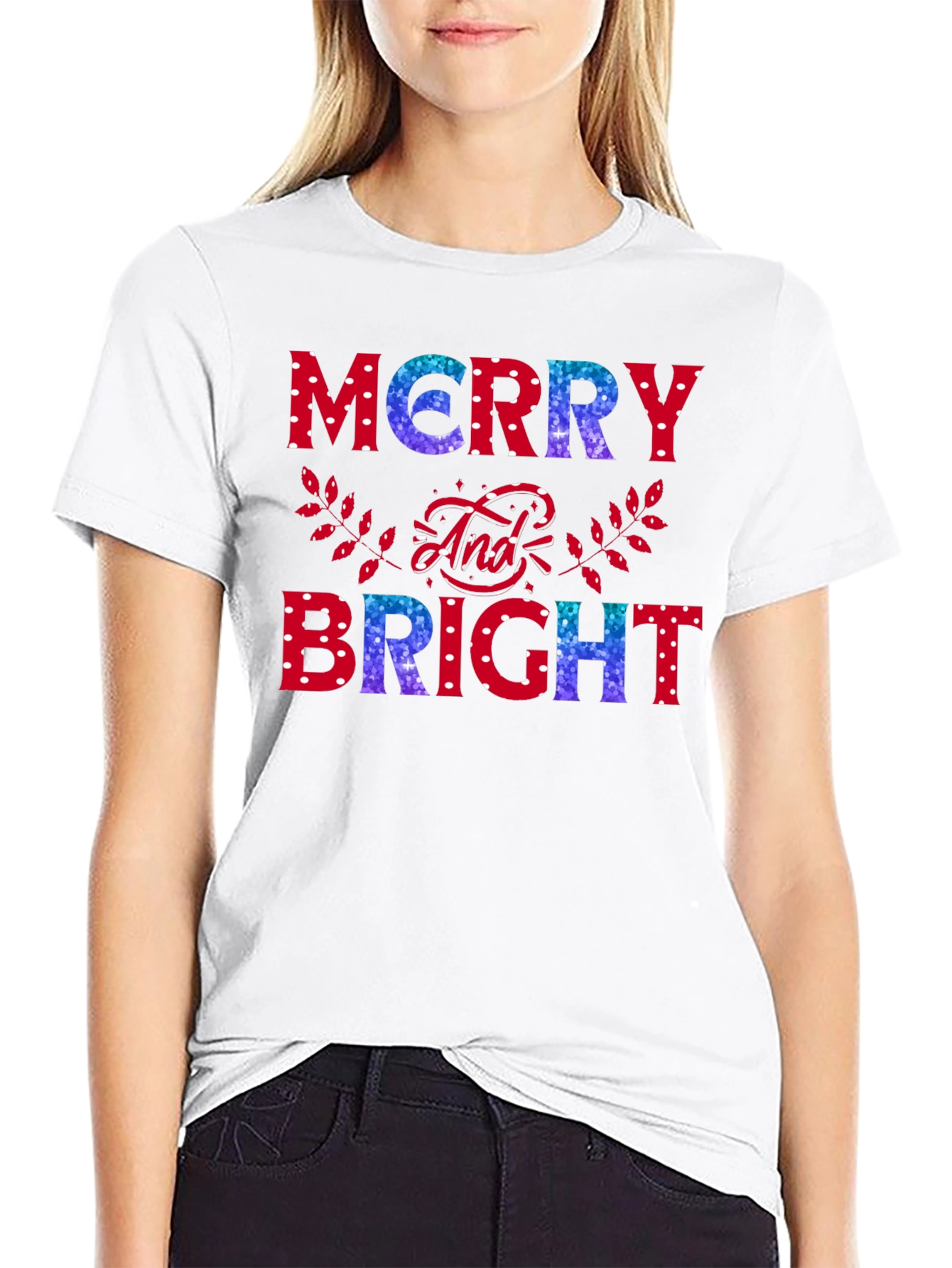 Merry and Bright Holiday T-Shirt
