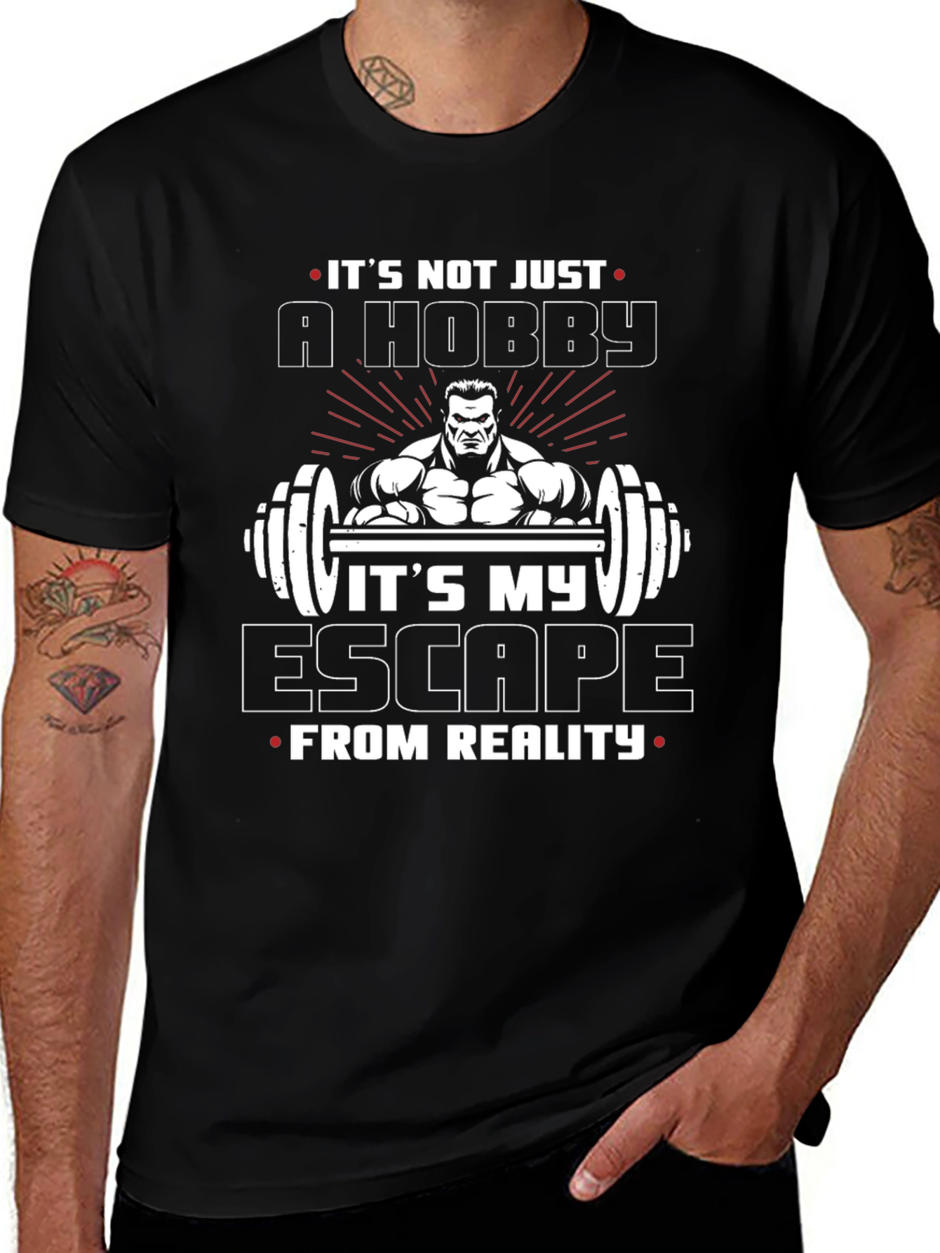 Gym Lover T-Shirt: Its Not Just A Hobby