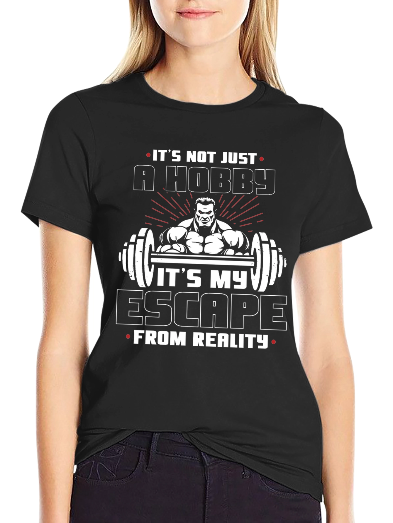 Gym Lover T-Shirt: Its Not Just A Hobby