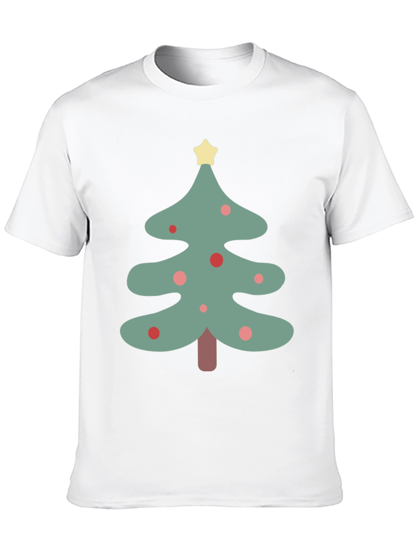 Festive Christmas Tree Graphic Tee