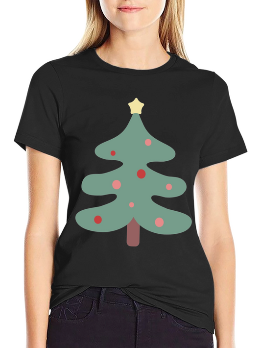 Festive Christmas Tree Graphic Tee