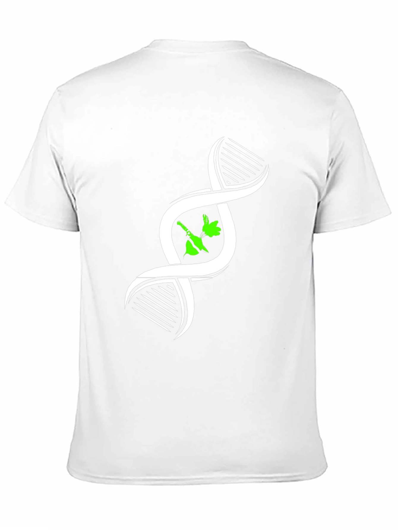 DNA Art Graphic Black T-Shirt
