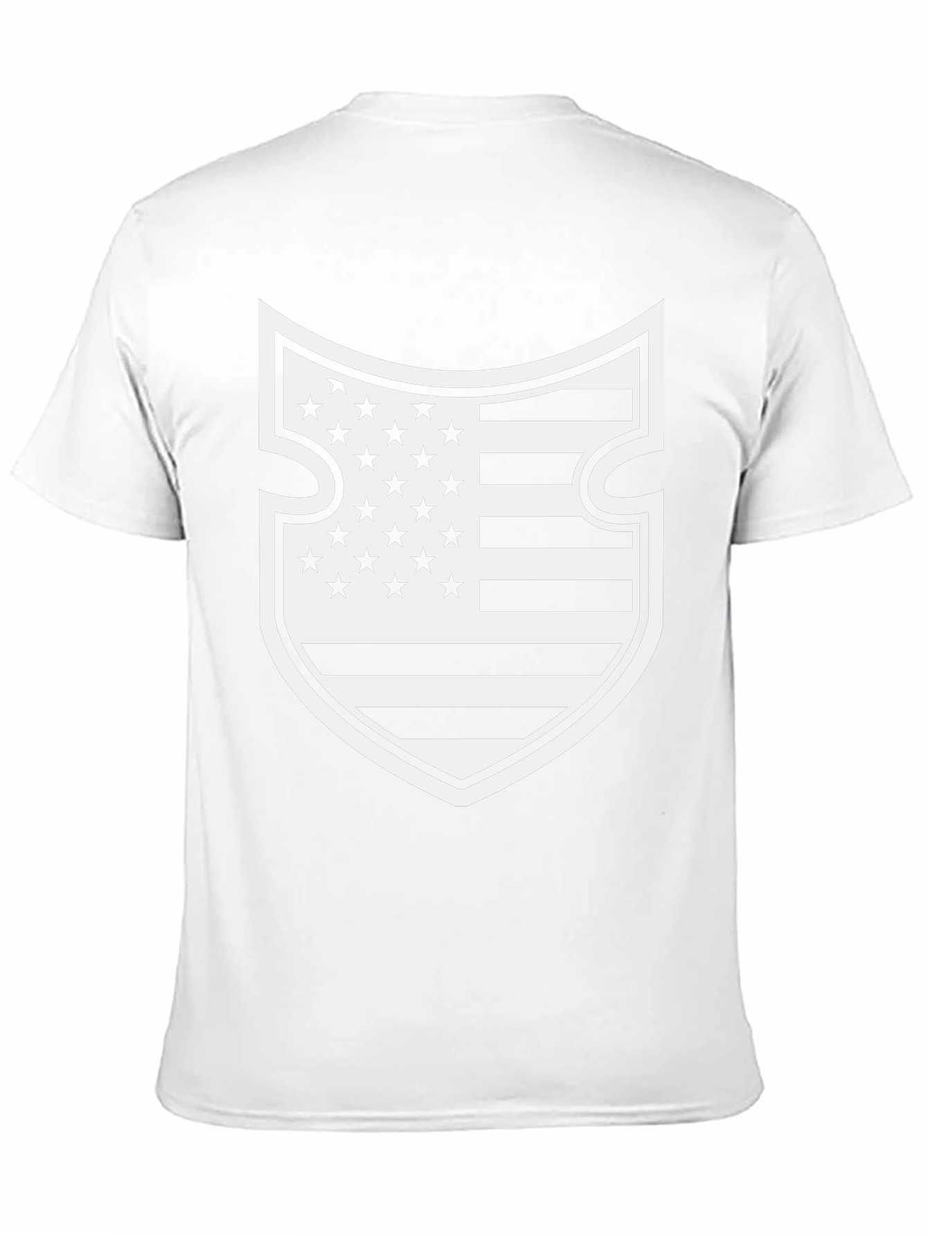 American Flag Shield Graphic T-Shirt