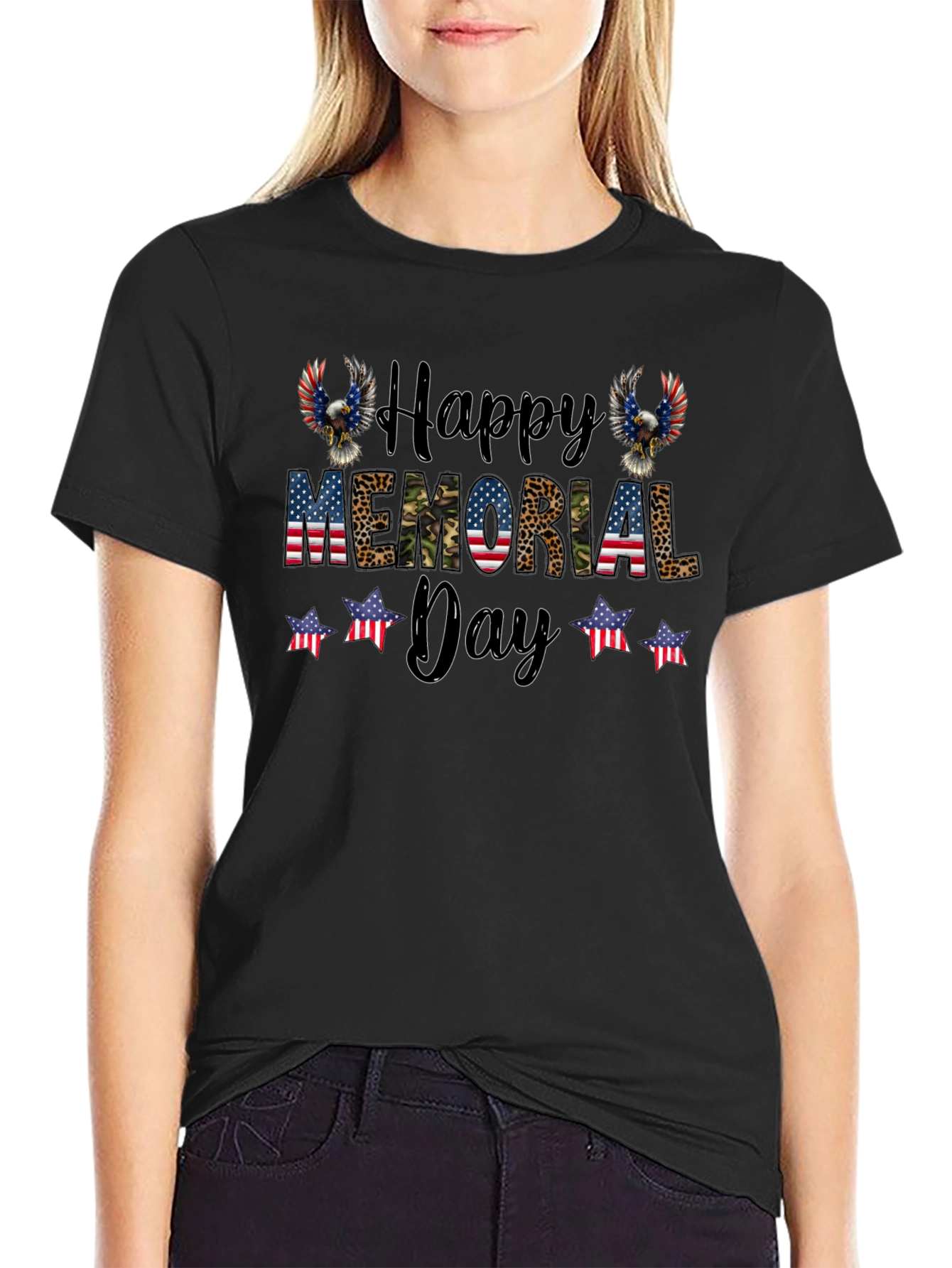 Happy Memorial Day Patriotic T-Shirt